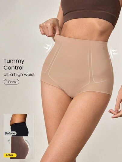 GLOWMODE Modellatori di forma a vita alta, biancheria da donna modellante, controllo pancia, soll... | SHEIN