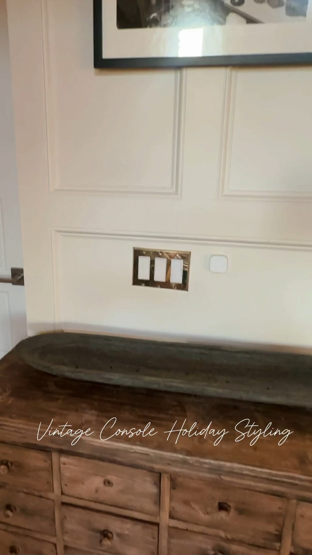 Simple Holiday Styling with pinecones and stems.

#LTKSeasonal #LTKHoliday #LTKHome