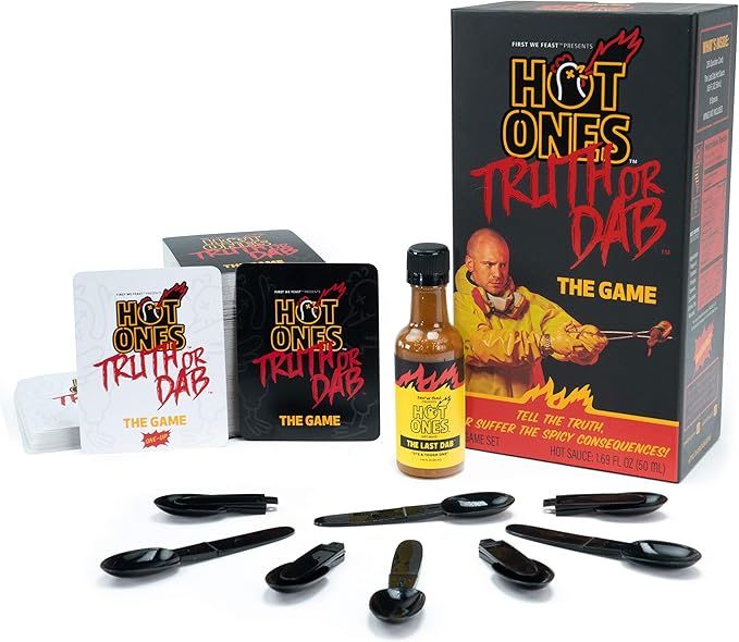 Hot Ones Truth or Dab The Game - Hot Sauce Included (Ages 17+) | Amazon (US)