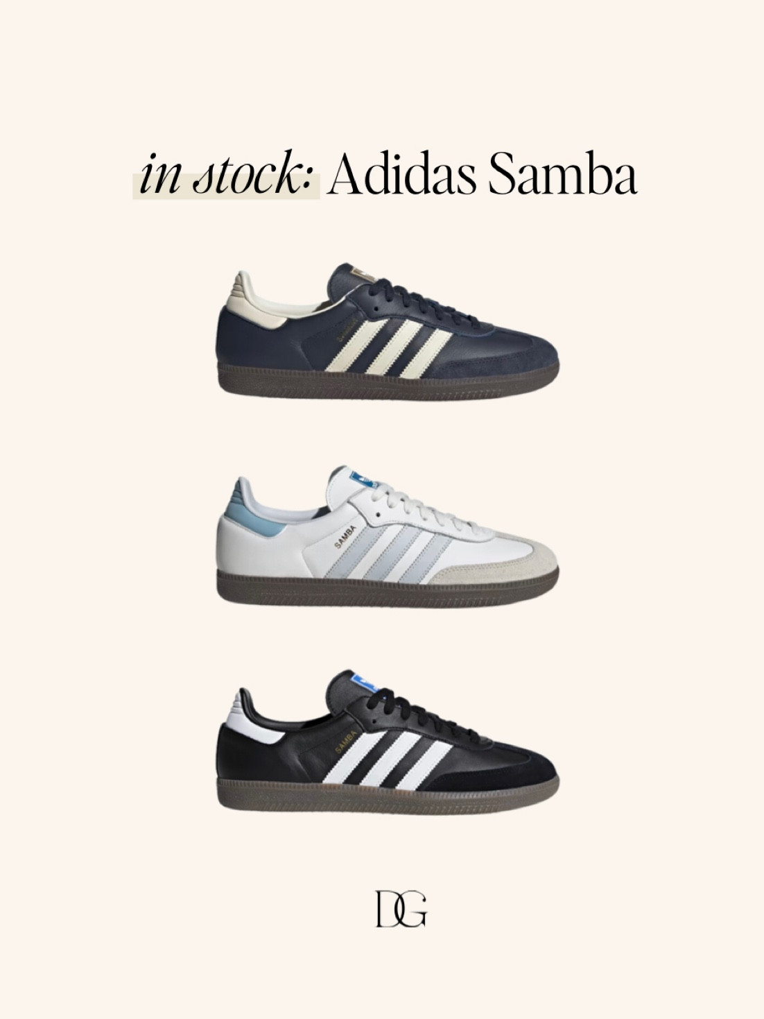 New drop: Adidas Samba sneakers (true to size)

#LTKshoecrush #LTKSeasonal #LTKstyletip