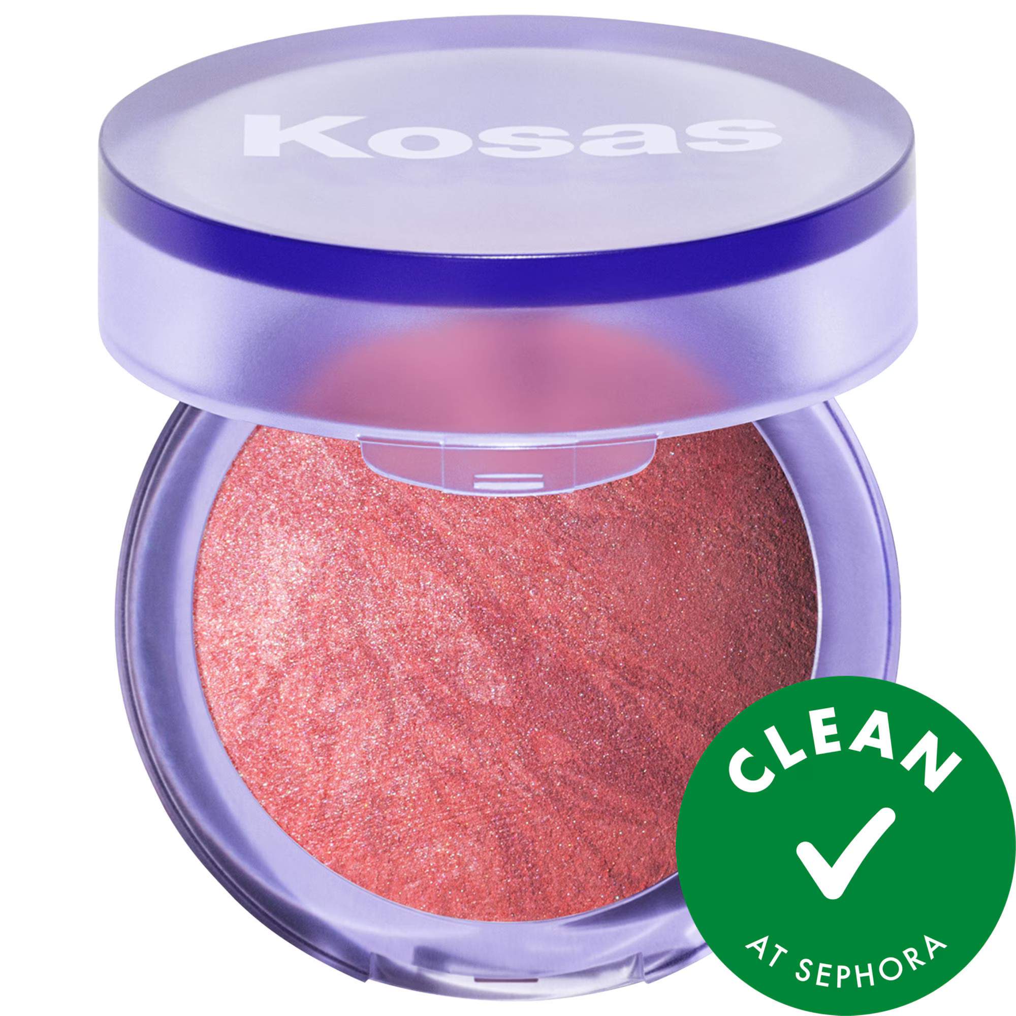Kosas Blush is Life Baked Talc-Free Dimensional + Brightening Blush Thrill 0.16 / 4.5 g | Sephora (US)