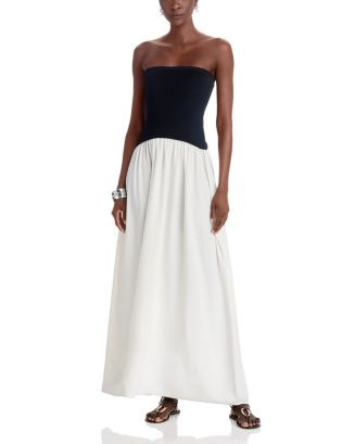 Solid & StripedStrapless Soglio Dress | Bloomingdale's (US)