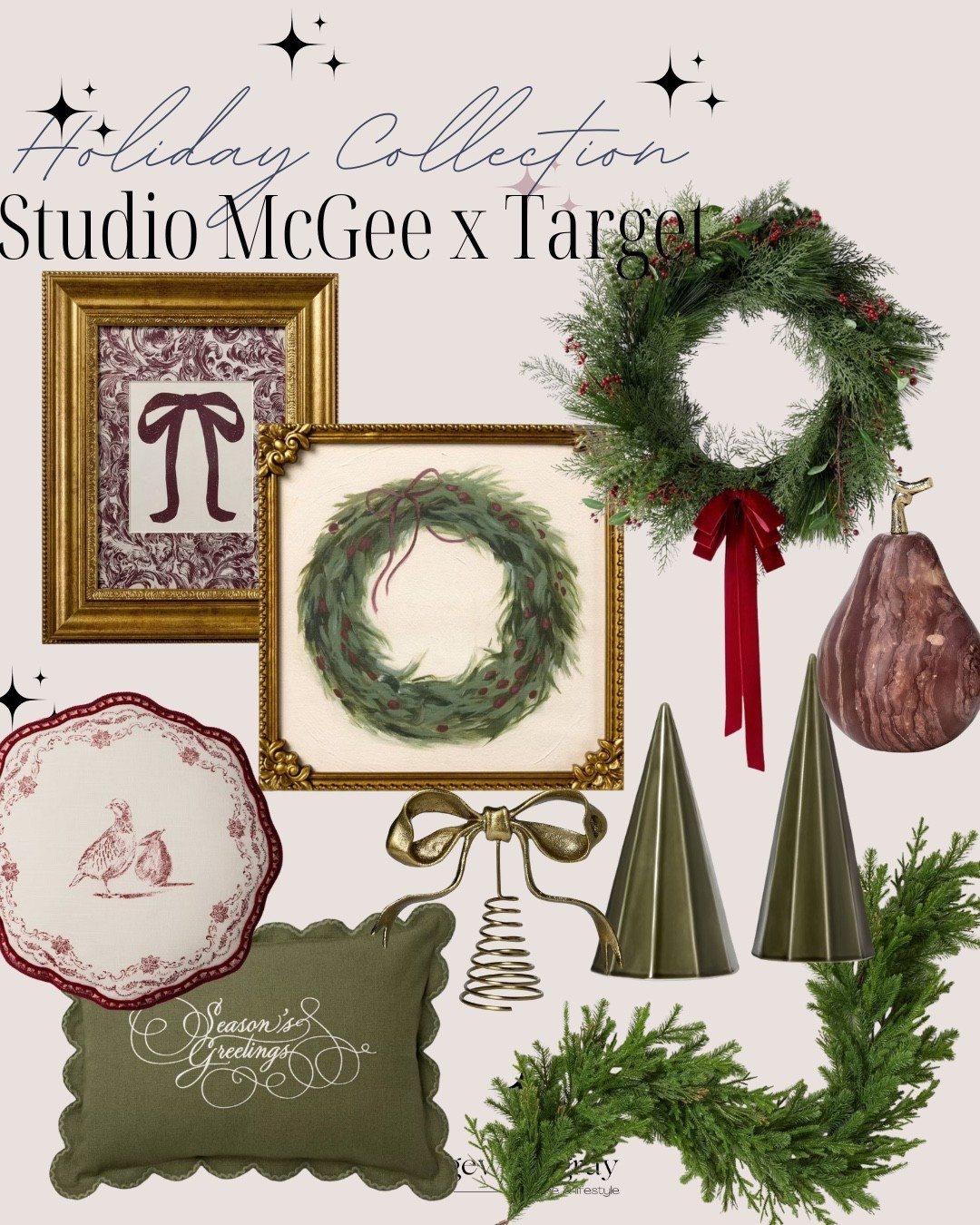 Studio McGee’s new holiday decor collection with Target just dropped today at 2 a.m. CST — and it’s beyond beautiful! 🎄✨ From cozy throw pillows and timeless garlands to elegant ornaments, stockings, and holiday greenery, every piece feels elevated yet approachable. I’m linking all my favorite finds from this launch so you can shop them before they sell out!

Studio McGee holiday collection, Target holiday decor, Studio McGee Target launch, new holiday arrivals, Christmas garland, holiday stockings, Christmas decor ideas, Studio McGee home, Target home finds, neutral holiday decor

#LTKHome #LTKFindsUnder50 #LTKSeasonal