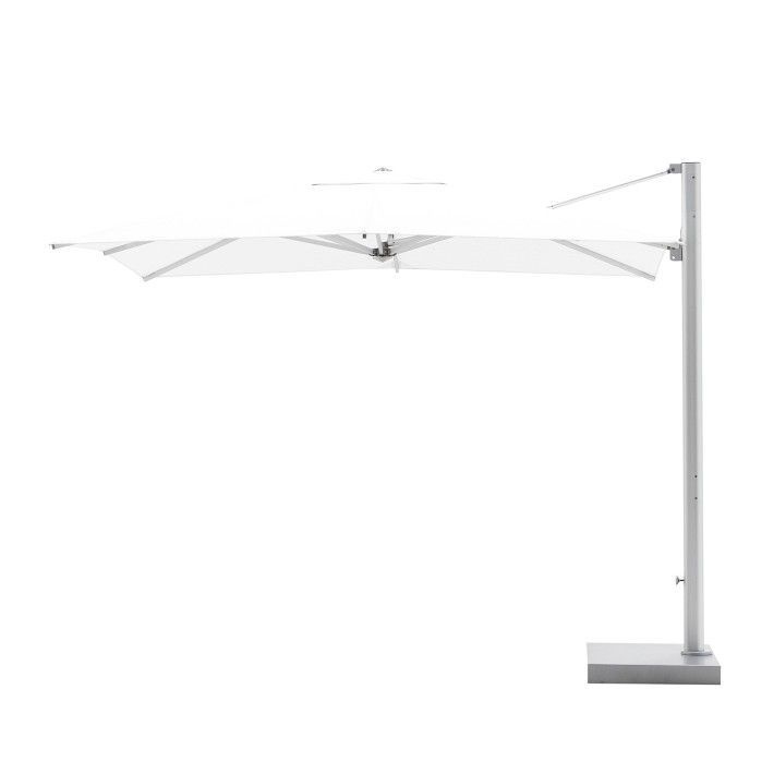 Performance Cantilever Square Umbrella, Powder Coat Aluminum Finish | Williams-Sonoma