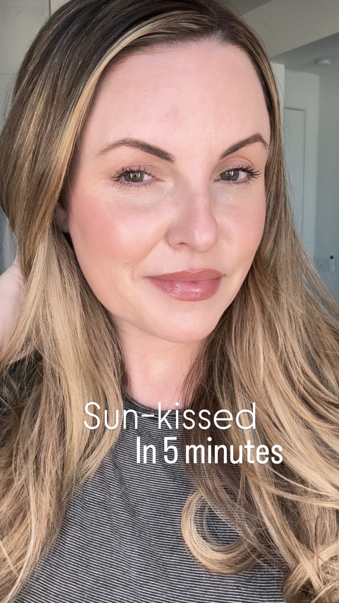 Current favorite quick sunkissed makeup lately ☀️

Soft blush + bronzer placement that makes the skin look fresh, healthy, lifted, and naturally glowy without feeling heavy.

The easiest “I’ve been in the sun all weekend” makeup.

Blush is in Archival
Bronzer in 1.0

#LTKOver40 #LTKgrwm #LTKBeauty