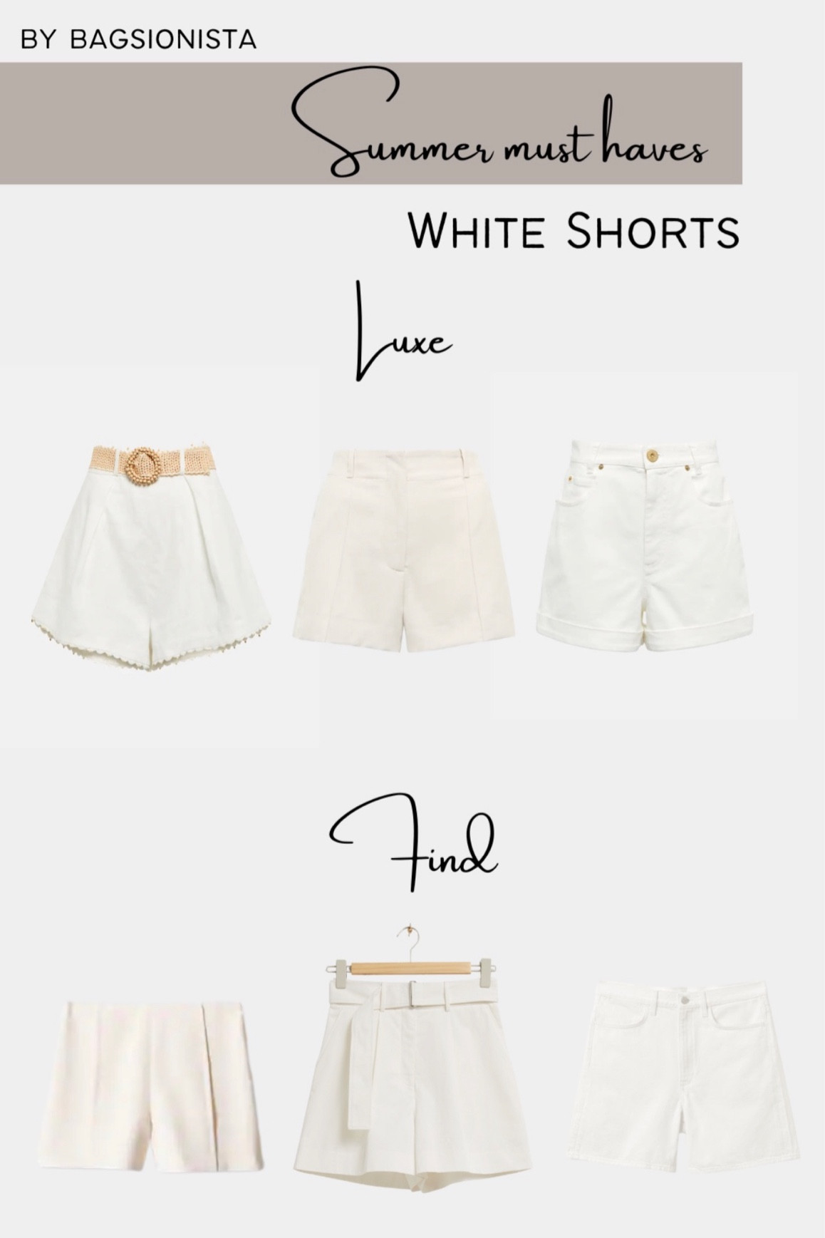 Now it’s the time to make sure you have the perfect white shorts for the upcoming summer season. White shorts is the number one staple piece you need in your wardrobe during the summer if you ask me. Here I have linked some of my favorite styles in different price ranges and different fits - all perfect for a chic, elegant, feminine woman!🤍☀️

#LTKSeasonal #LTKtravel #LTKstyletip