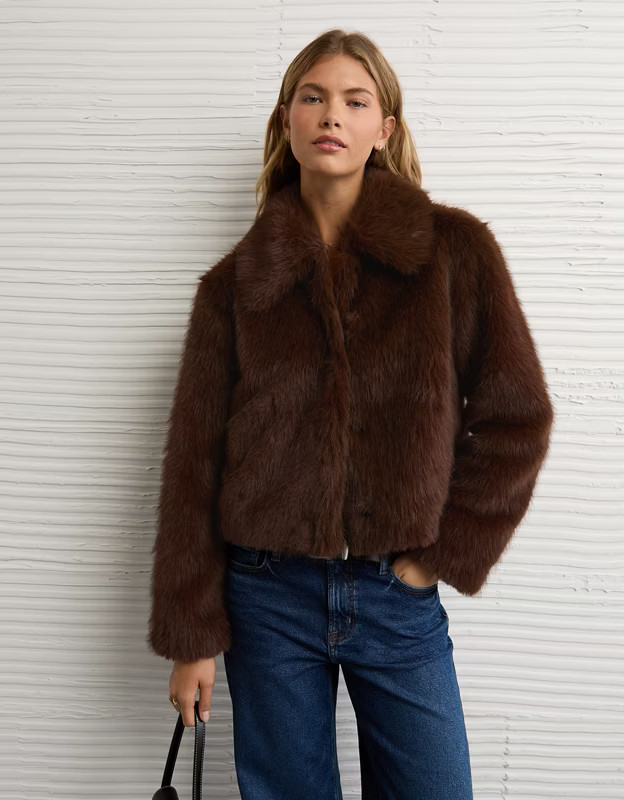 AE Faux Fur Coat | American Eagle Outfitters (US & CA)