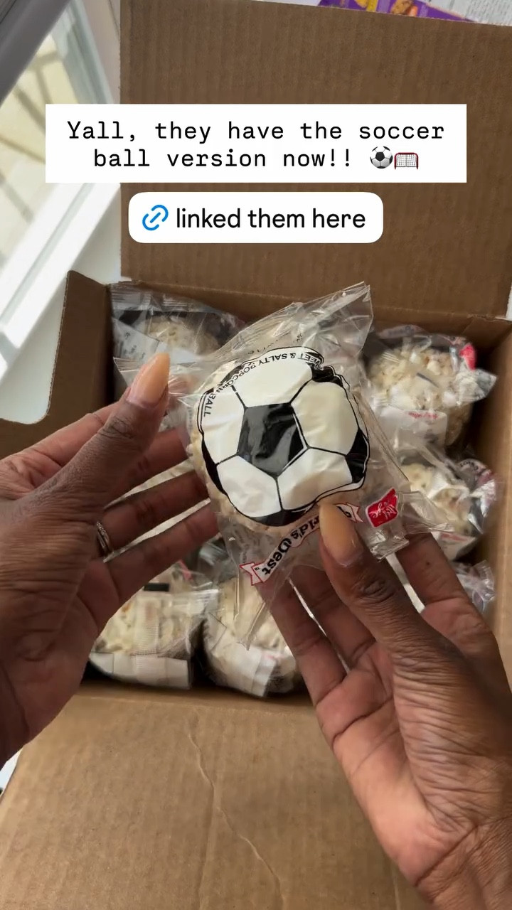 Yall, they have the soccer ball version of our baseball game day snacks now!! ⚽️🥅

#LTKKids #LTKfoodie #LTKmomlife
