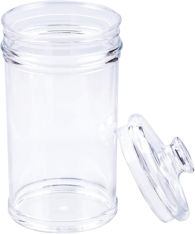 Reinforced XX Large Acrylic Storage Jar, Airtight Lid Cookie Jar | Perfect for Cookies, Dried Fru... | Amazon (US)