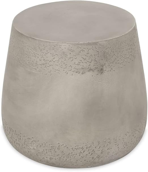 Christopher Knight Home Sidney Indoor Contemporary Lightweight Accent Side Table, Concrete Finish | Amazon (US)