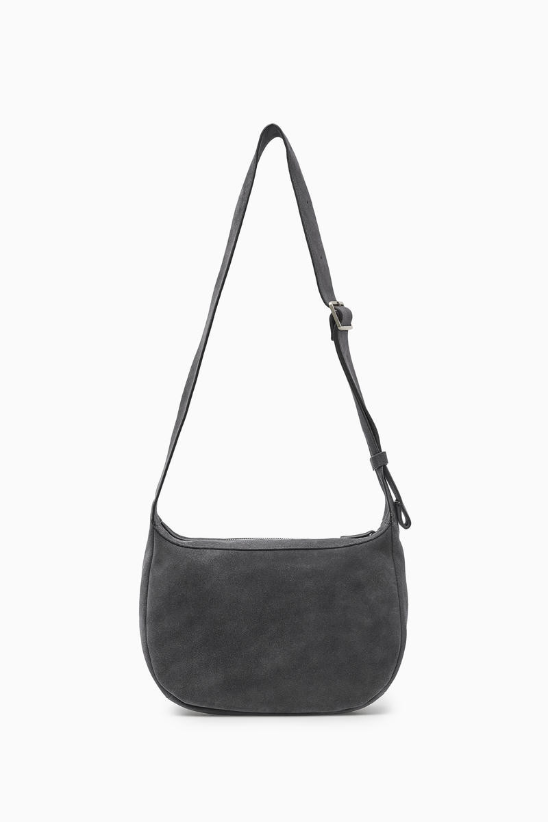 Crossbody Saddle Bag - Suede | COS UK