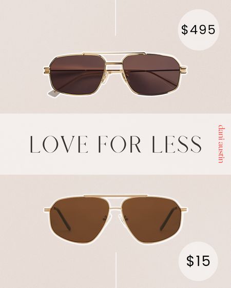 Love for less - Bottega Veneta sunglasses 😎

#LTKtravel #LTKunder50 #LTKSeasonal