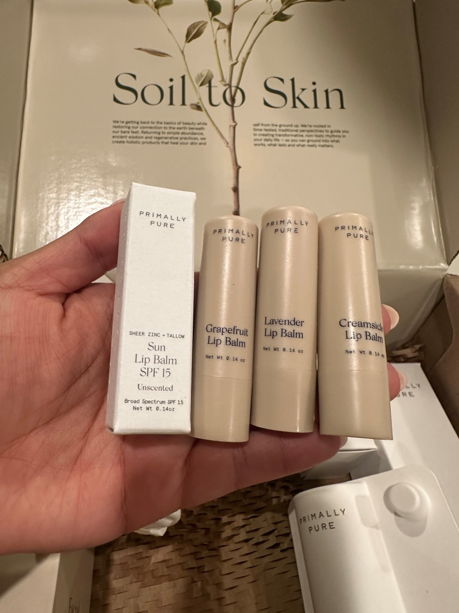 When a lip balm actually feels like skincare? You know it’s Primally Pure. 💋
I keep one in the car, one in the diaper bag, one in my nightstand… and I still want more.
Clean ingredients. Subtle scents. SPF options. Obsessed.

#LTKBeauty #LTKFindsUnder50 #LTKSwim