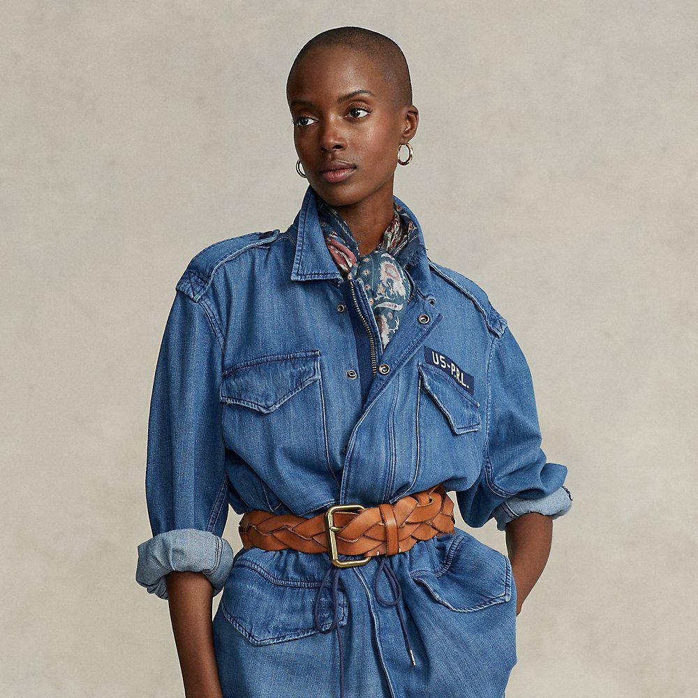 Polo Ralph Lauren Surplus Denim Jacket in Eastfall Wash | THE YES | THE YES