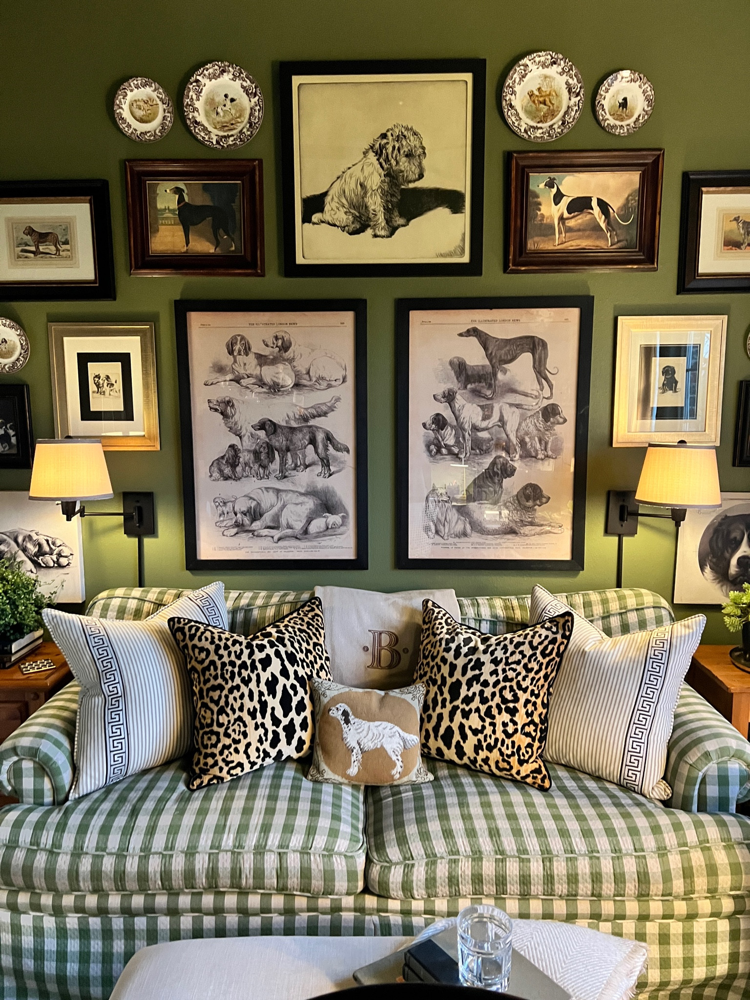 Create your own dog gallery wall! Here are many of the pieces we used here and some that are very similar!

#dogdecor #studyinspiration #classicdecor

#LTKhome