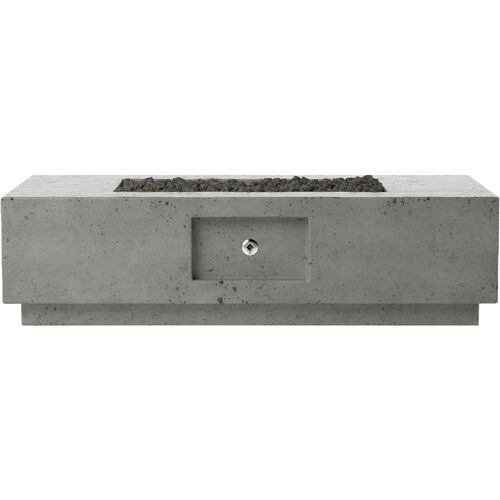 Rocco Outdoor Concrete Rectangular Fire Table | One Kings Lane