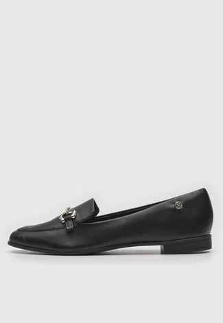 Mocassim Via Uno Conforto Preto | Dafiti (BR)