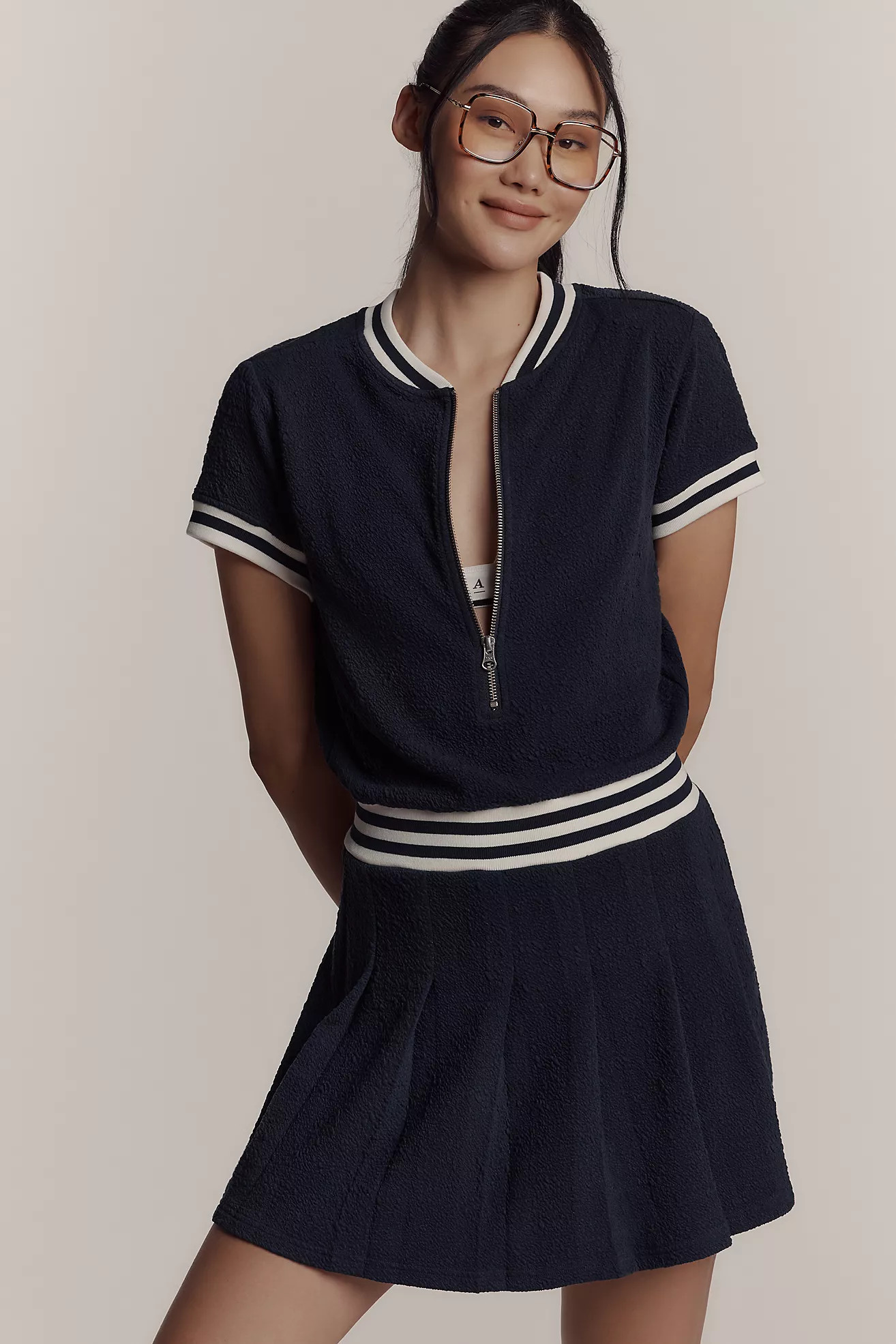 Sundays Marigold Pleated Tennis Dress | Anthropologie (US)