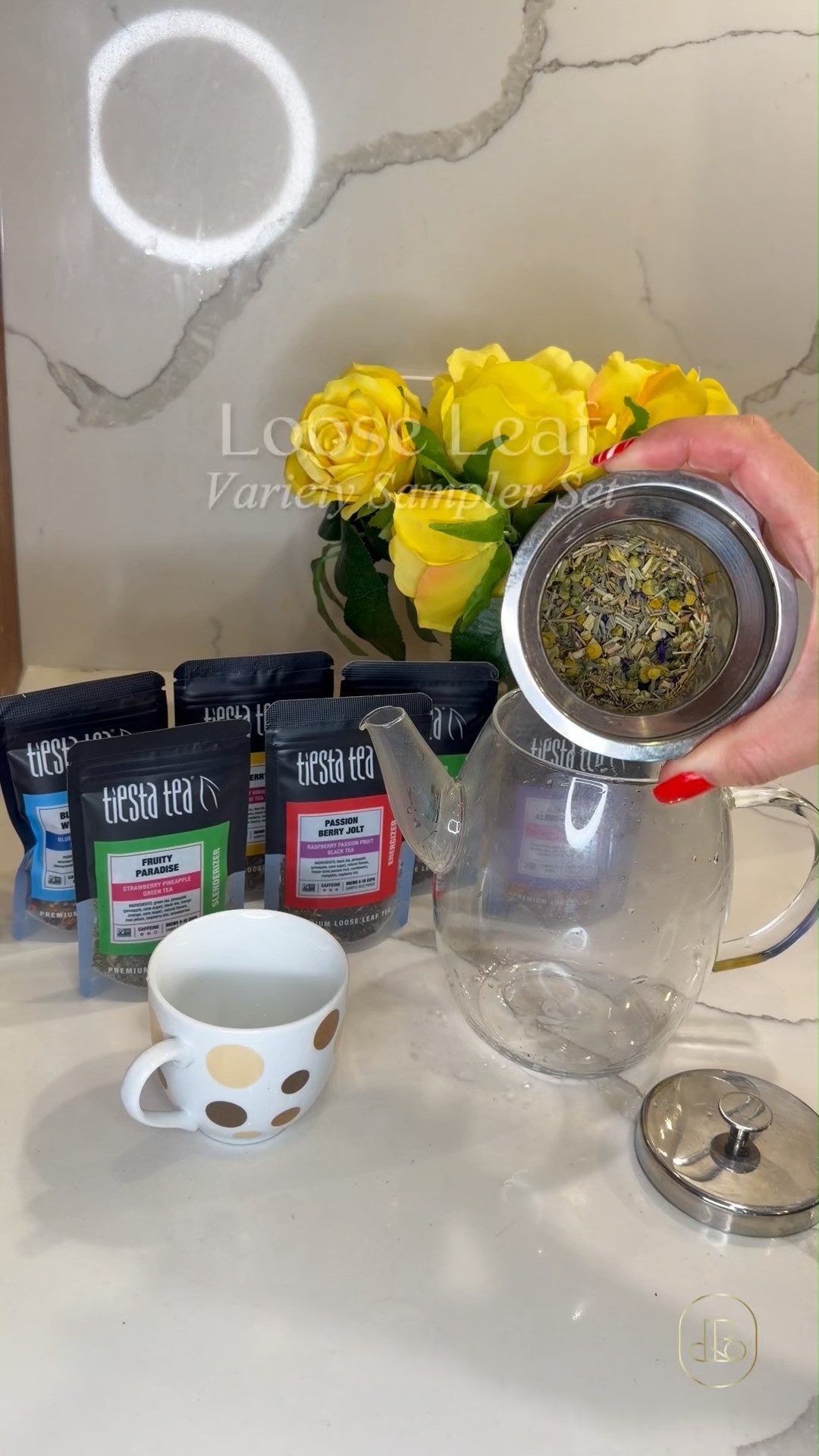 Exploring real, full-leaf tea shouldn't require buying an entire tin before knowing if you like the taste. 🌿The Tiesta Tea Top Loose Leaf Tea Gift Box Set includes an assortment of high-to-non-caffeinated blends across their signature functional lines. Great buy if you need functional teas formulated to boost natural focus during the workday or soothe stress in the evening. ☕️

#tiestatea #looseleaftea #teasampler #tealovers #herbaltea #pantryessentials #functionaltea #wellnessroutine
 #LTKmorningroutine #LTKselfcare #LTKHome