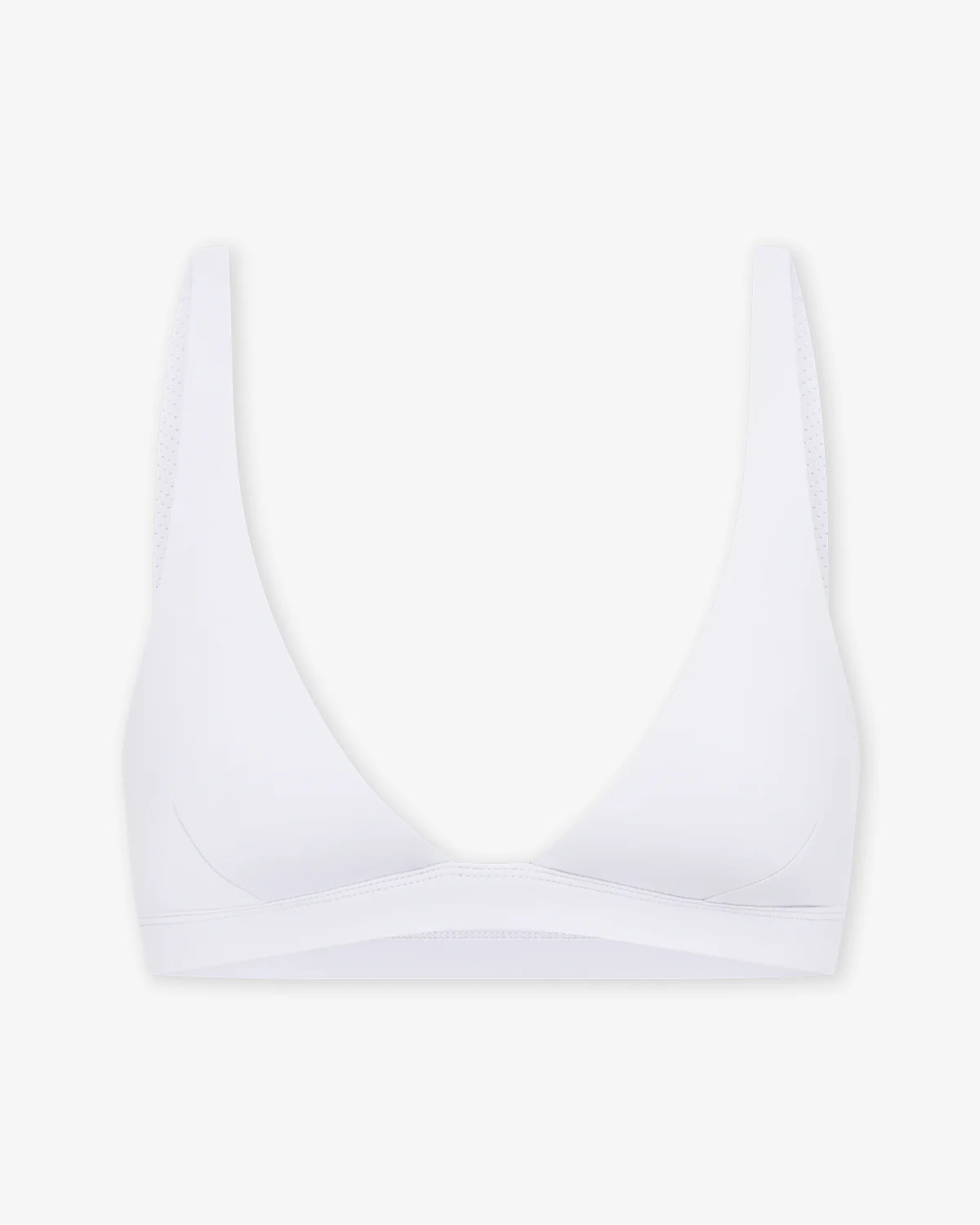 Freedom Contour Crop | White | Crop Shop Boutique US
