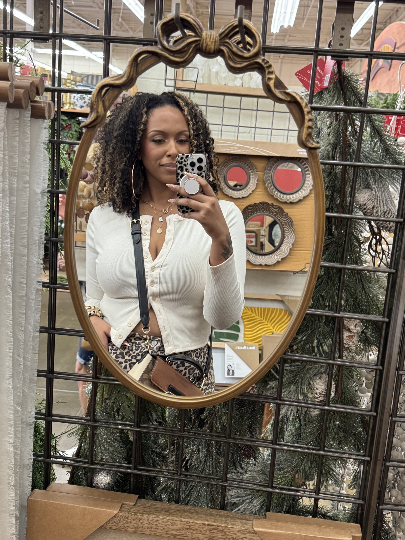 How cute is this bow mirror from World Market

#LTKStyleTip #LTKHome #LTKFindsUnder100