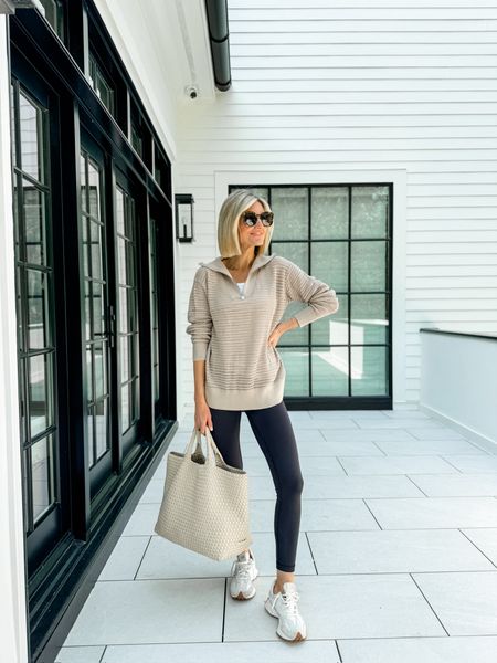 A cute travel outfit idea! Love this pullover! Wearing XS/4! 

Loverly Grey, travel outfit inspo, Athleisure 

#LTKstyletip #LTKtravel