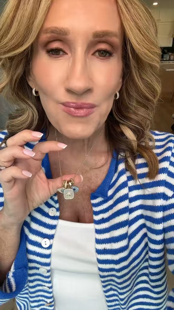 What’s trending this season is charm necklaces and this one I just got in is so beautiful!  Also perfect for gift giving 💝

#LTKOver40 #LTKdayinmylife