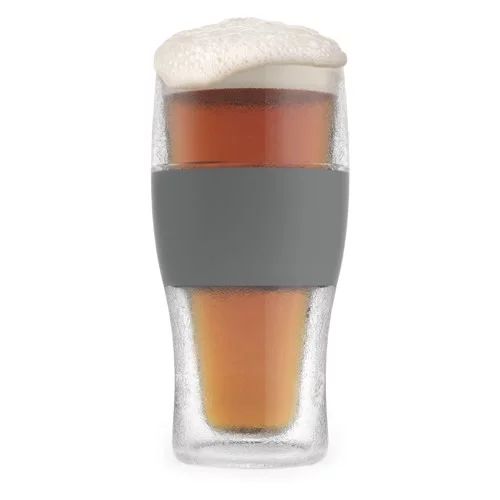 Host Freeze Beer Glass, Freezer Gel Chiller Double Wall Plastic Frozen Pint Glass, Set of One, 16... | Walmart (US)