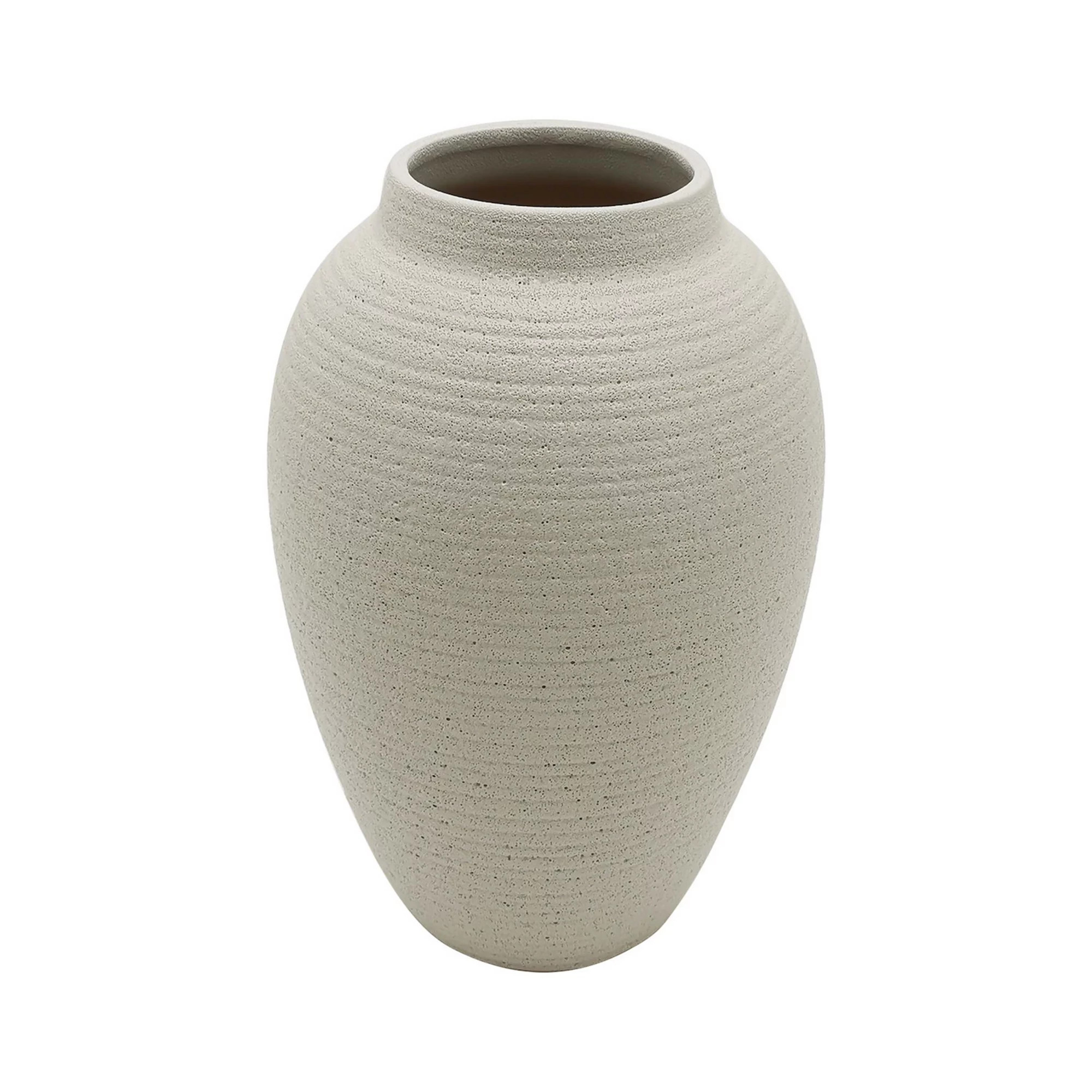 Everyday Decor Large Round Ribbed Vase Table Decor | Kohl's