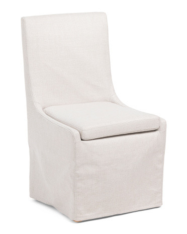 36in Slipcover Dining Chair | Polyester | Marshalls
