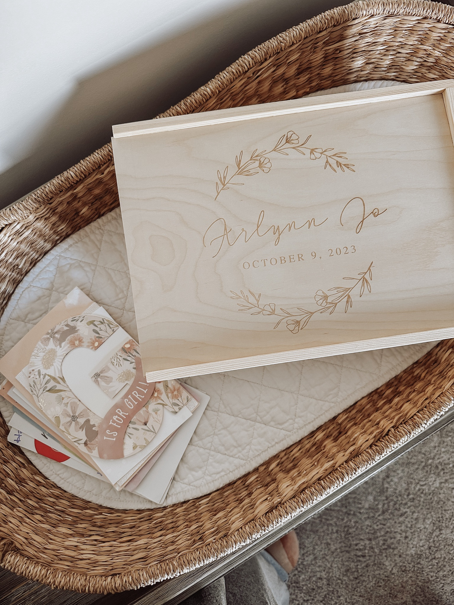 Baby keepsake box 🤍

#LTKBaby #LTKBump