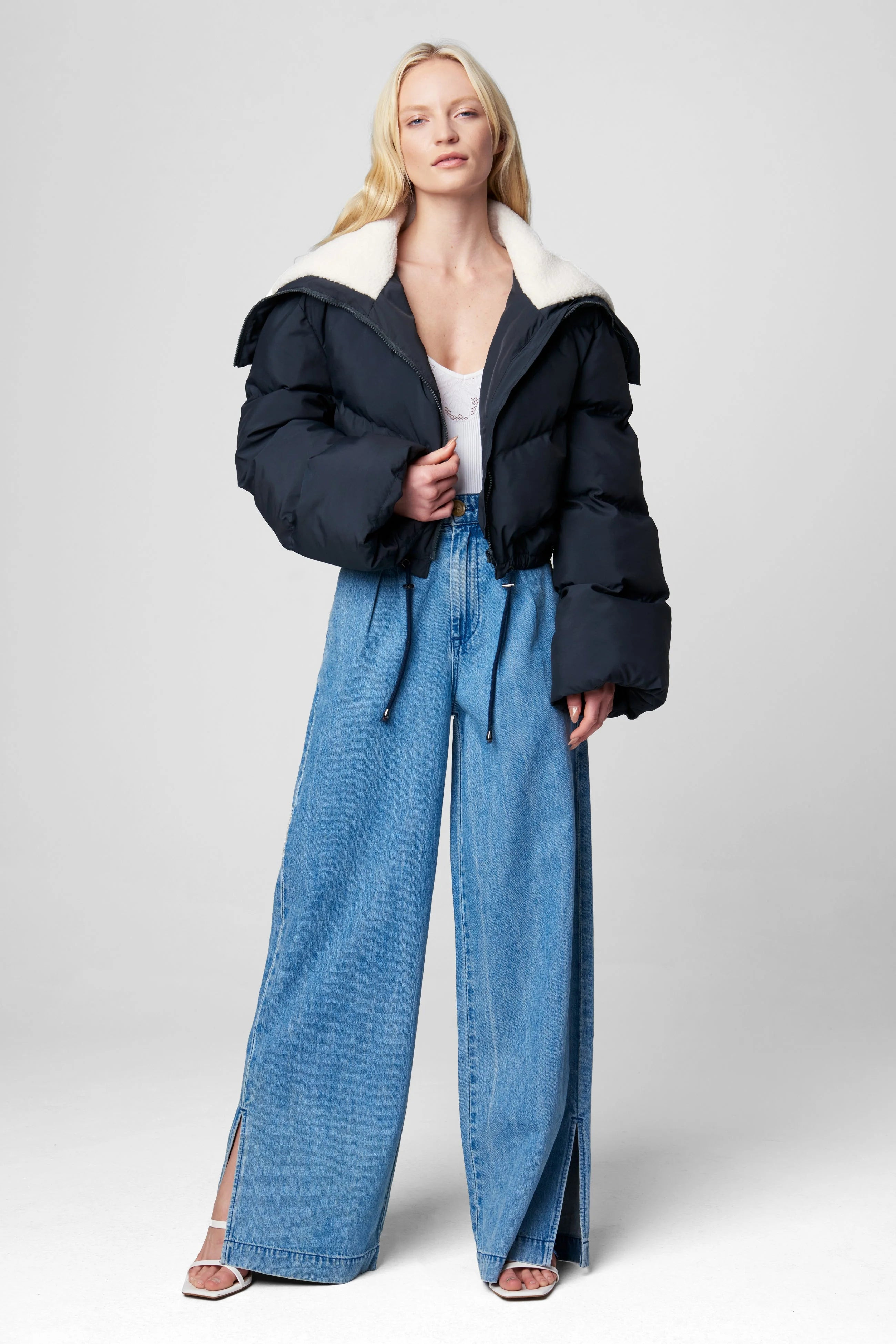 Open Mic Jacket- Navy | Shop BIRDIE