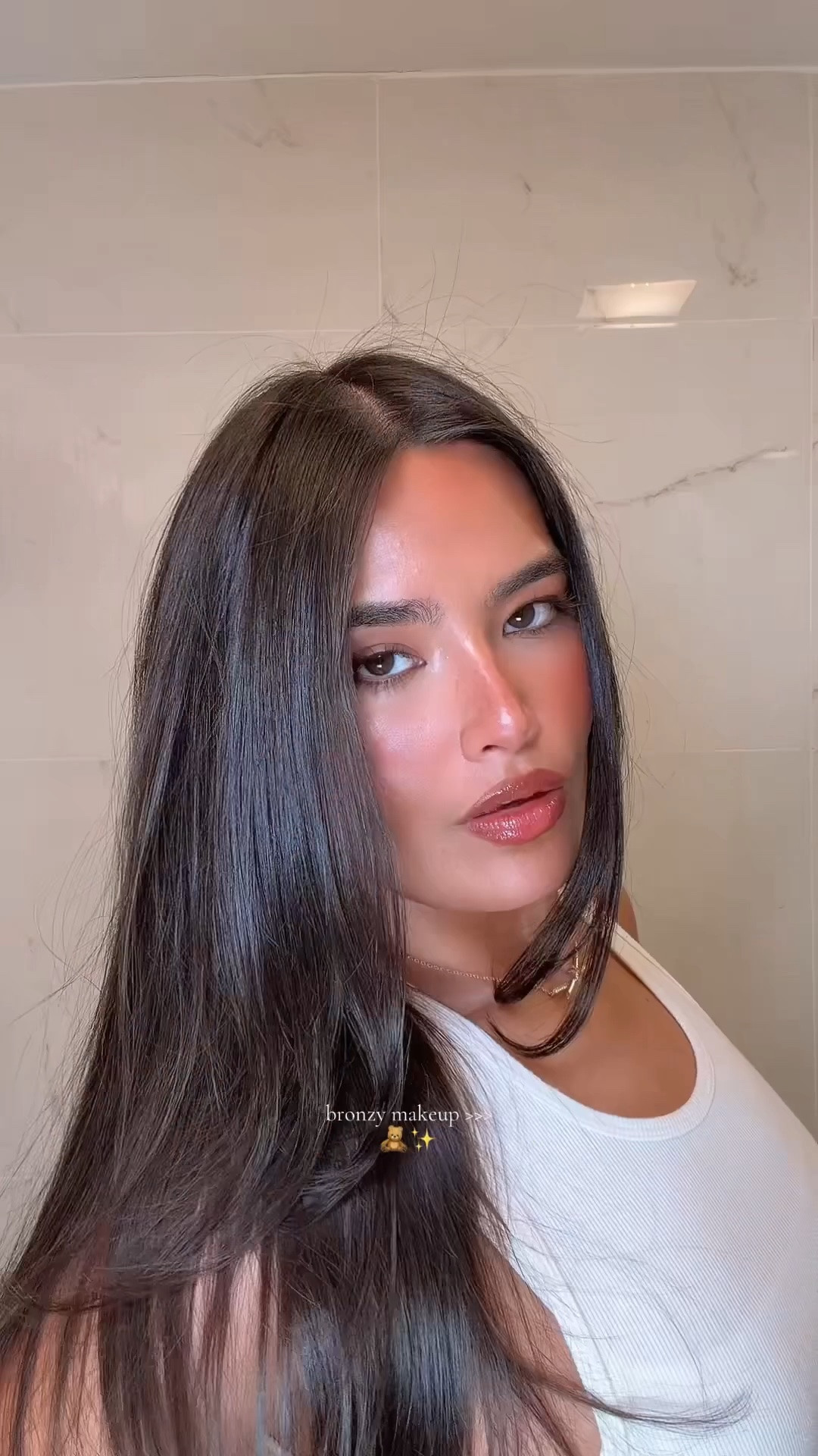 bronzy makeup 🧸✨

#LTKBeauty #LTKgrwm #LTKmorningroutine