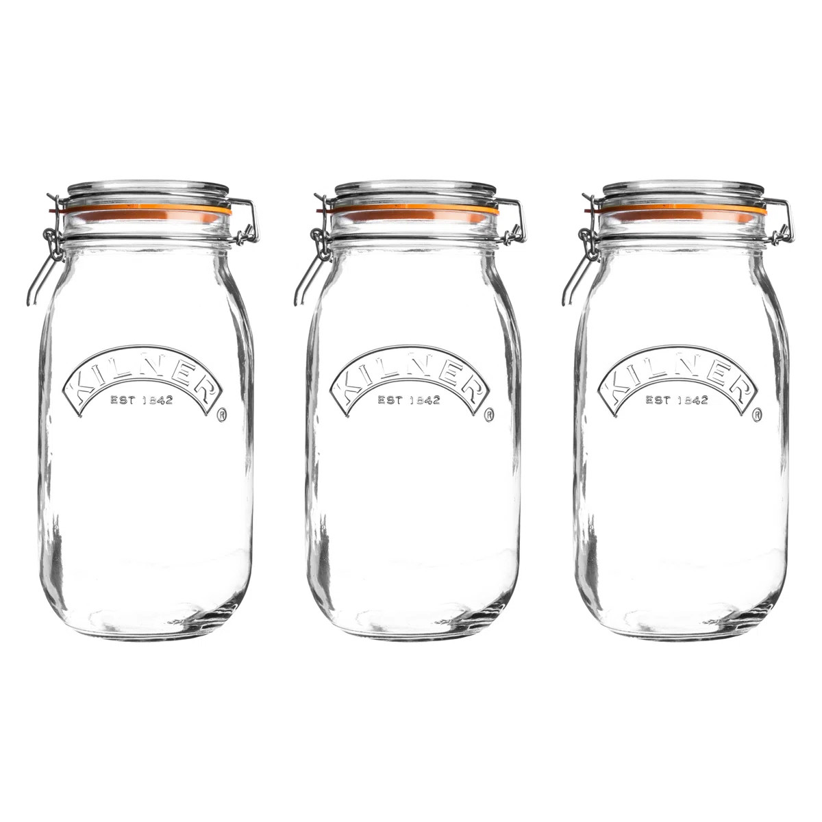 Glass Canning Jar - Set of 3 (Set of 3) | Wayfair North America