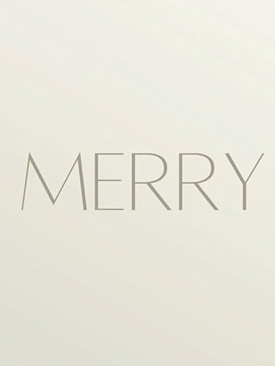 Merry: Christmas Decorative Coffee Table book for Stacking and Shelf Accent      Hardcover – De... | Amazon (US)