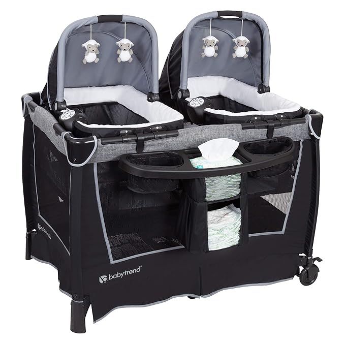 Baby Trend Retreat Twins Nursery Center, Quarry | Amazon (US)