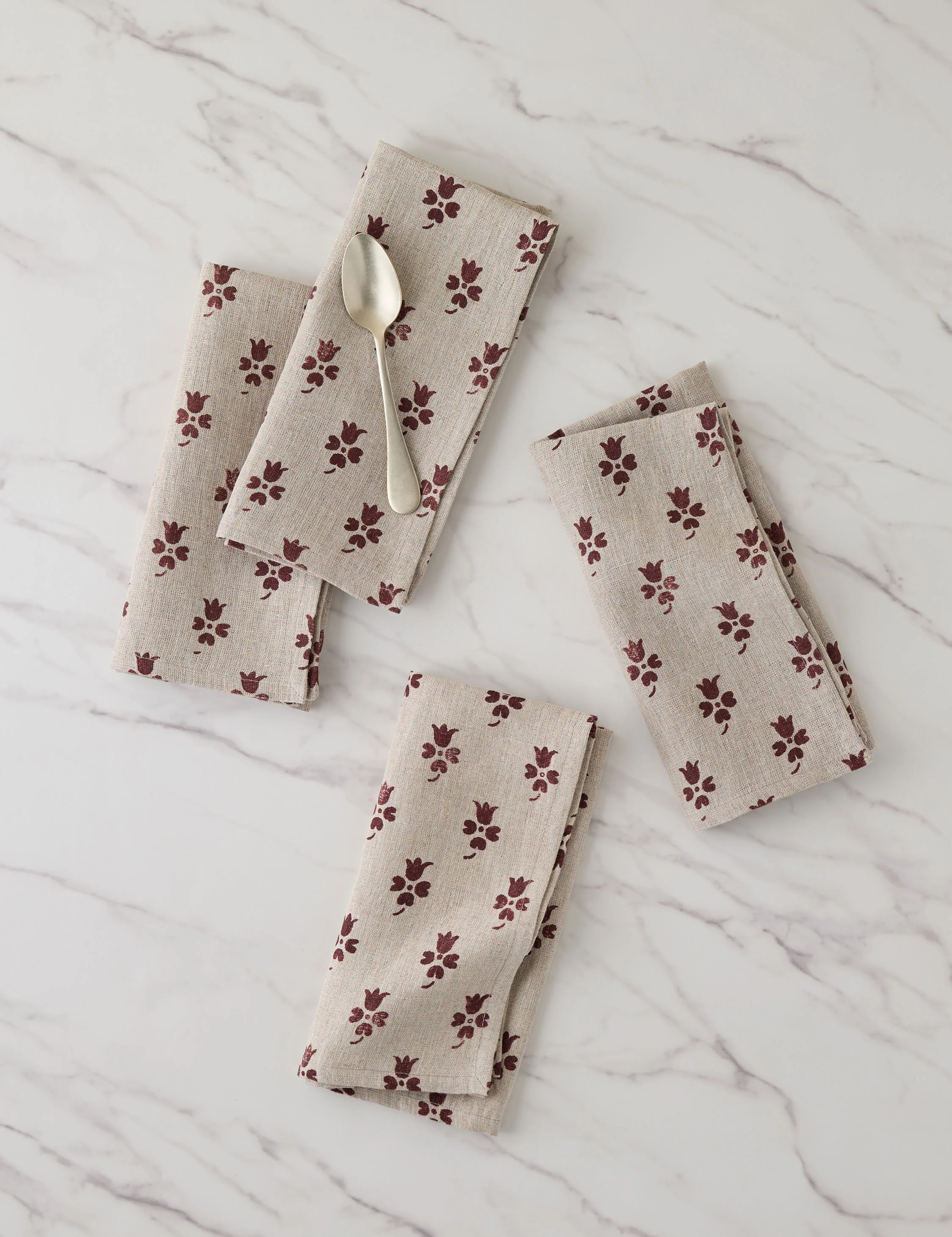Romaric Table Linens, Cranberry | Lulu and Georgia 