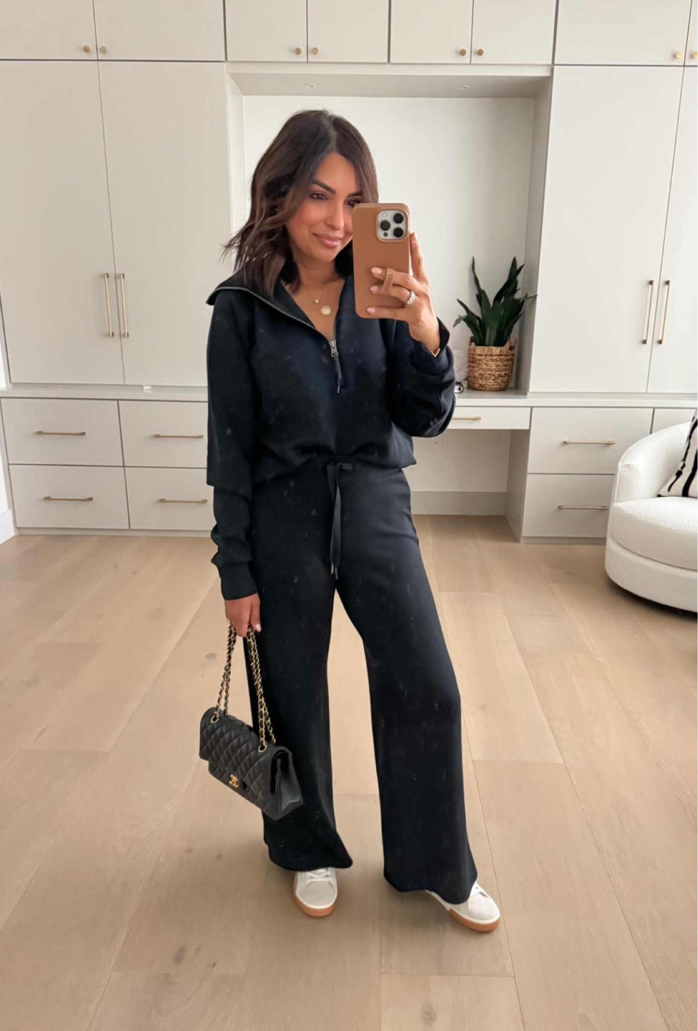 I wear an xs top and xs petite length in Spanx AirEssentials - code NASREENXSPANX gets 15% off + free shipping & returns 

#LTKStyleTip