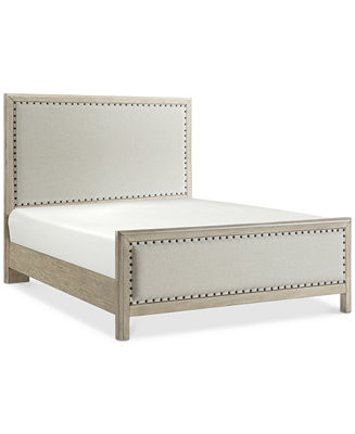 Parker Upholstered Queen Bed, Created for Macy's | Macys (US)