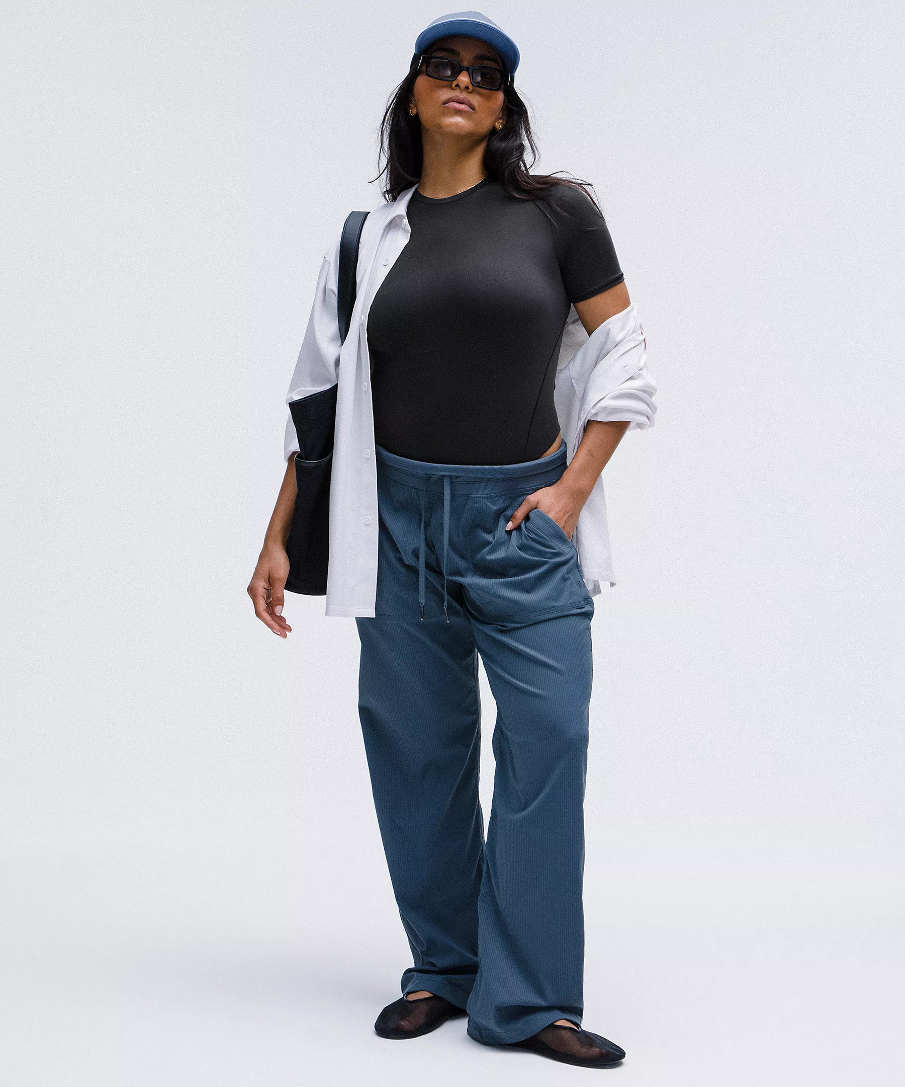 Wundermost Ultra-Soft Nulu Short-Sleeve Crew Thong Bodysuit | Lululemon (US)