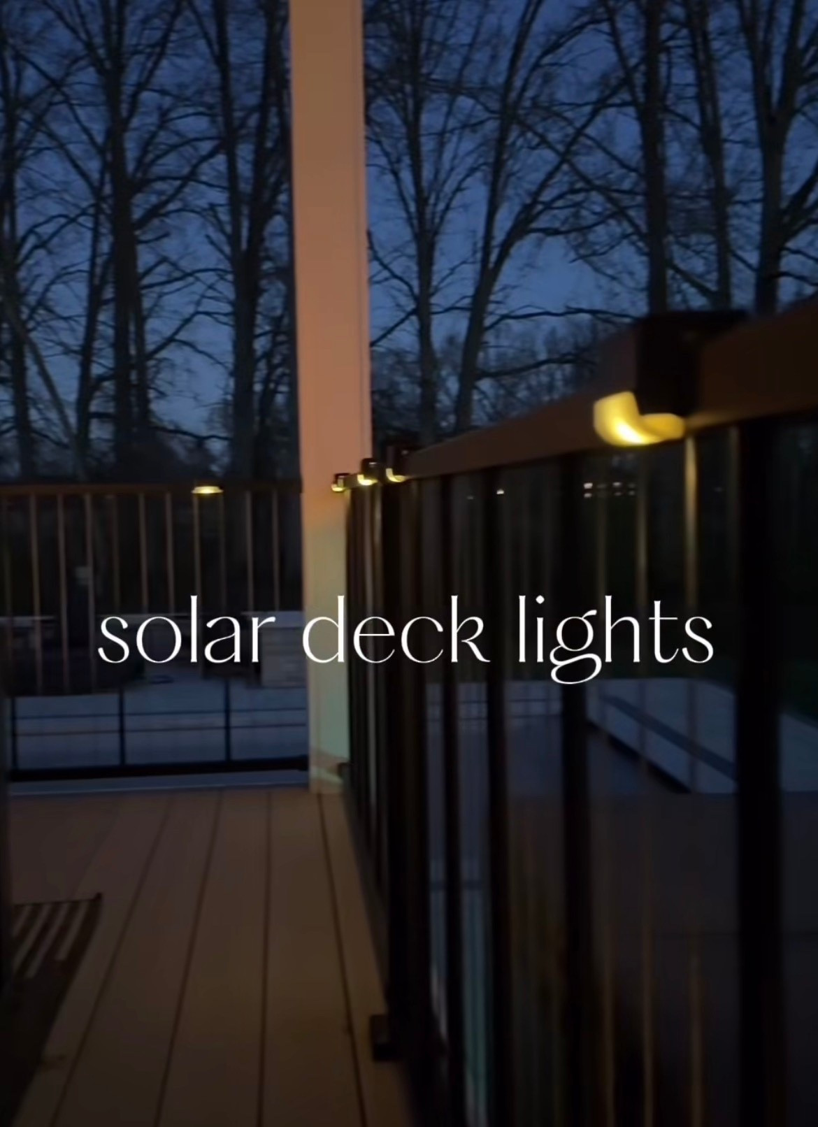Light up your outdoor space with these solar deck lights. Easy to install and eco-friendly! #outdoordecor #solarlights

#LTKSeasonal #LTKHome