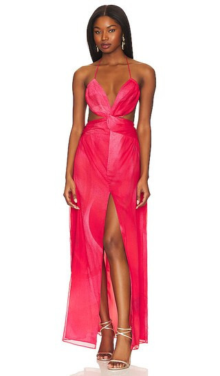 Tilly Maxi Dress in Pink Ombre | Hot Pink Dress | Pink Maxi Dress | Long Pink Dress | Revolve Clothing (Global)