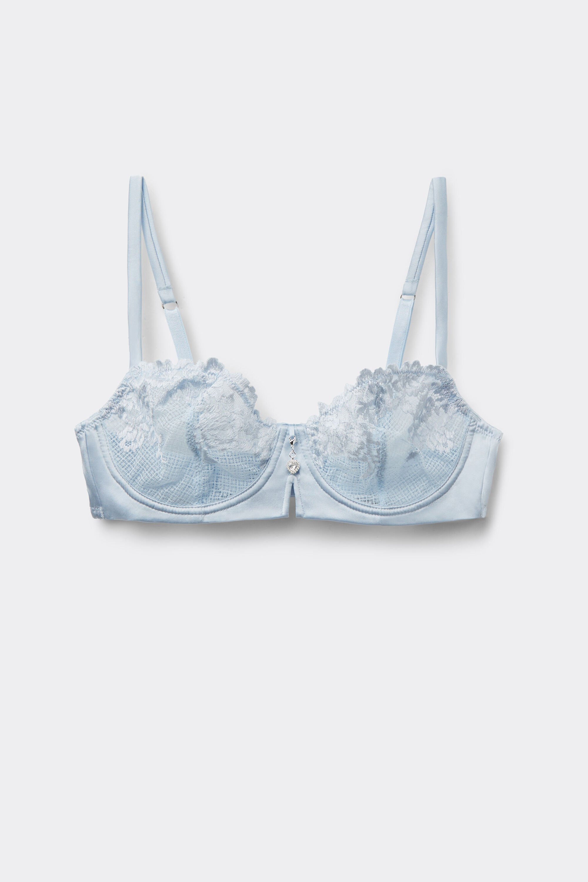 Silky Flowers Denise Silk and Lace Balconette Bra - Intimissimi | Intimissimi (US)