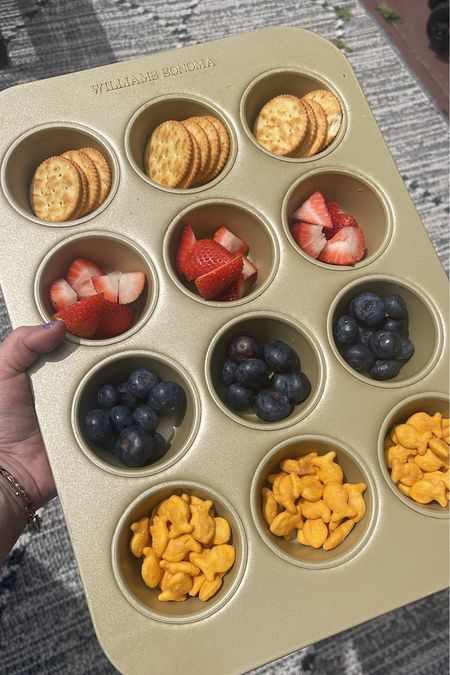Snack board in a muffin tin. Perfect for kids this summer



#LTKFamily #LTKParties #LTKHome
