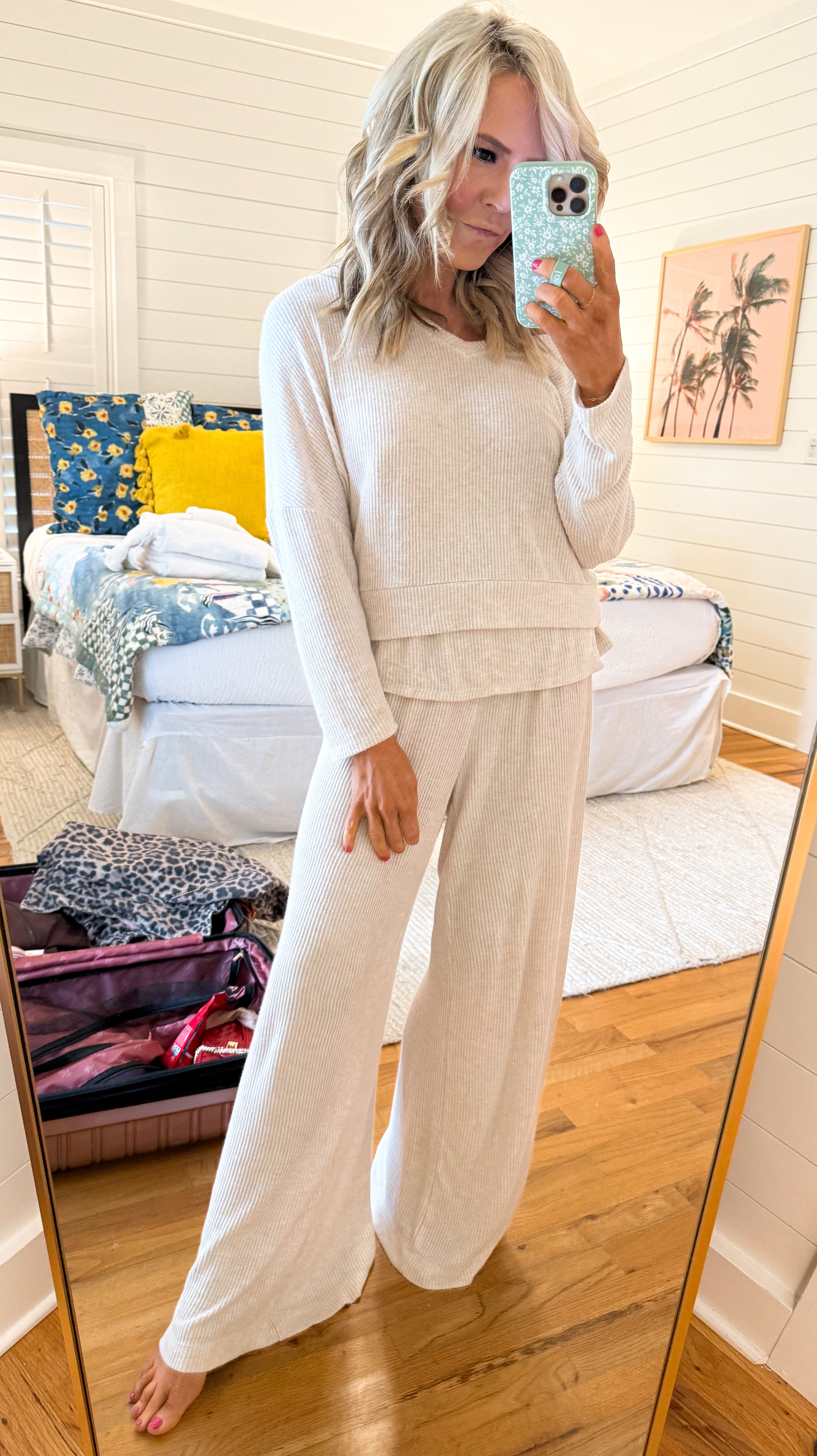 the best ribbed lounge we ever!! wearing small in each | 

#LTKStyleTip #LTKFindsUnder50 #LTKOver40