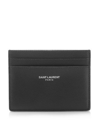 Saint Laurent Leather Card Case Back to Results -  Men - Bloomingdale's | Bloomingdale's (US)