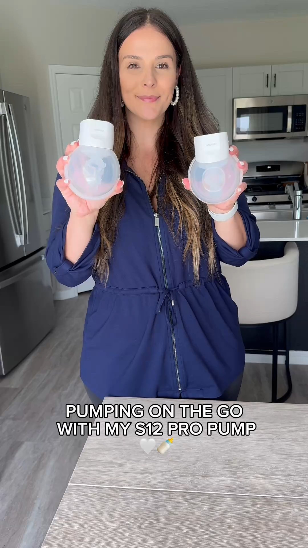 Pumping on the go with my S12 Pro pump🍼 

#LTKBaby #LTKFamily #LTKBump