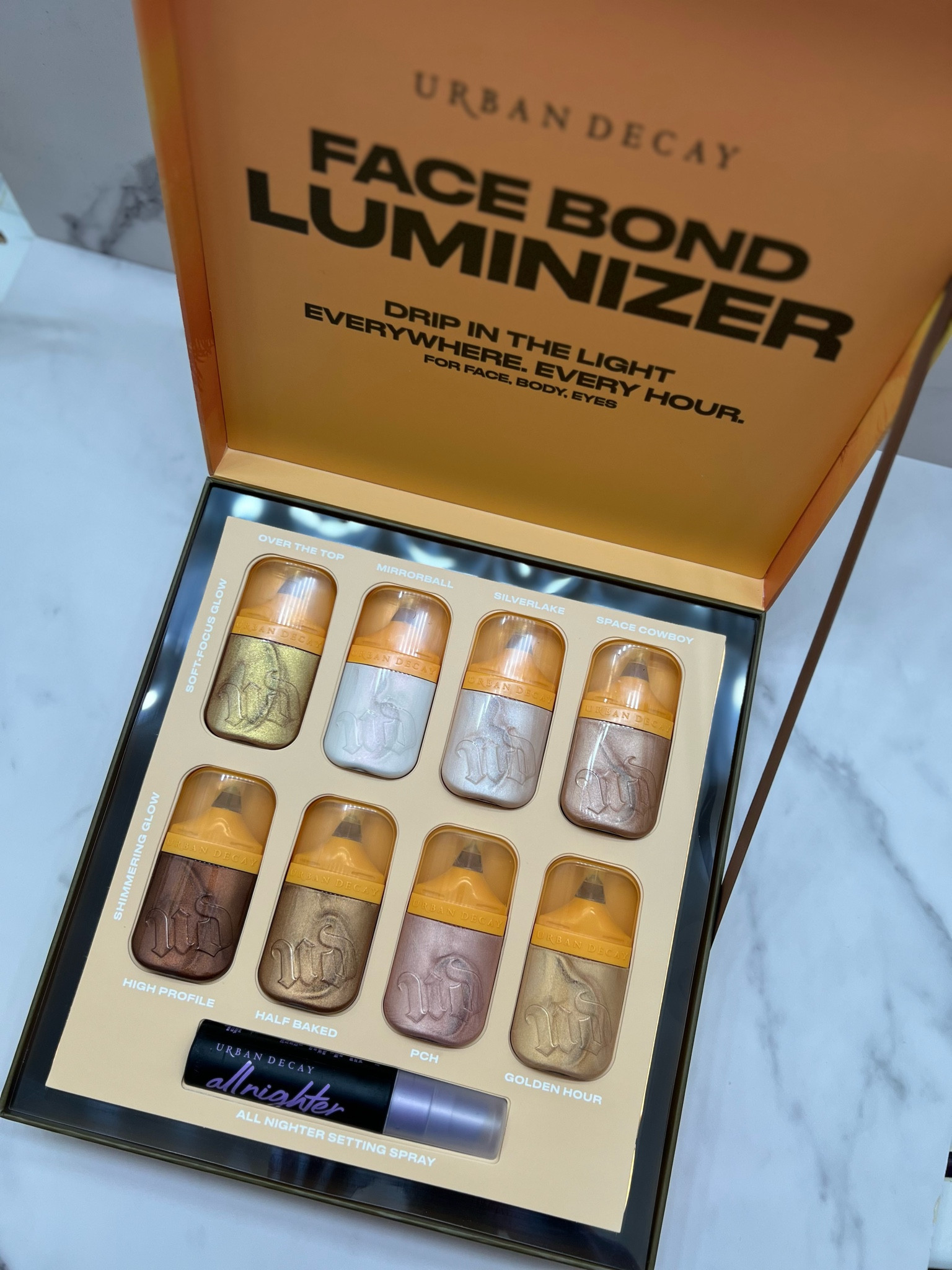 It comes in 8 different shades. Click on link to pick your shade .