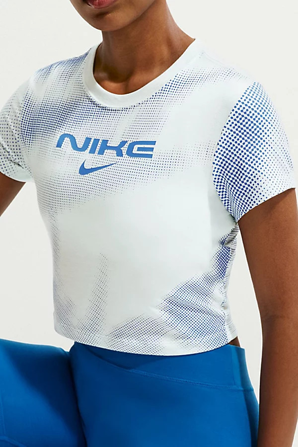 Nike Sportswear Chill Knit Graphic Crop Tee | Urban Outfitters (US and RoW)