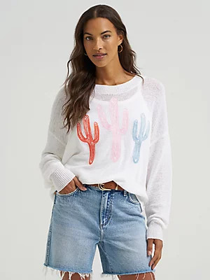 Women's Wrangler Gauzy Knit Sweater | Wrangler